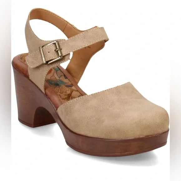 b.o.c Women’s Natasha Clog in Natural Size 6 - Picture 3 of 12